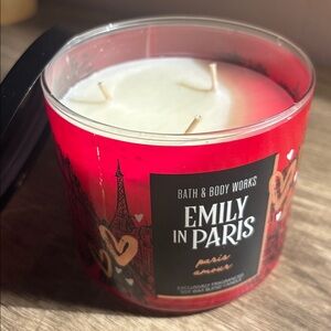 Bath & Body Works Emily in Paris Candle - Red and White
